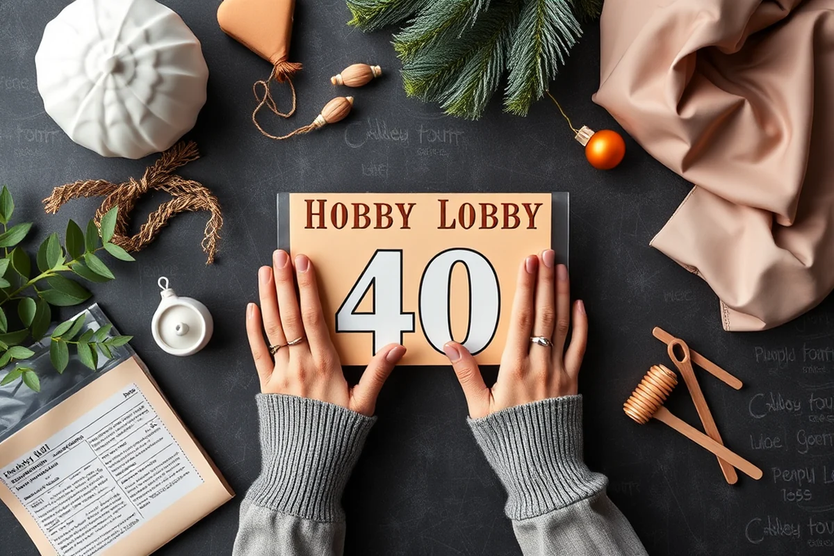 hobby lobby coupon 40 — Hobby Lobby Coupon 40 (the finished result)