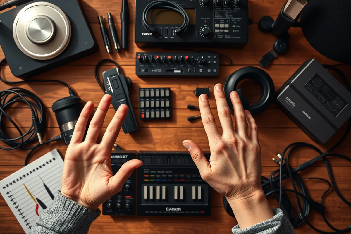 home music recording equipment β Home Music Recording Equipment (the finished result)